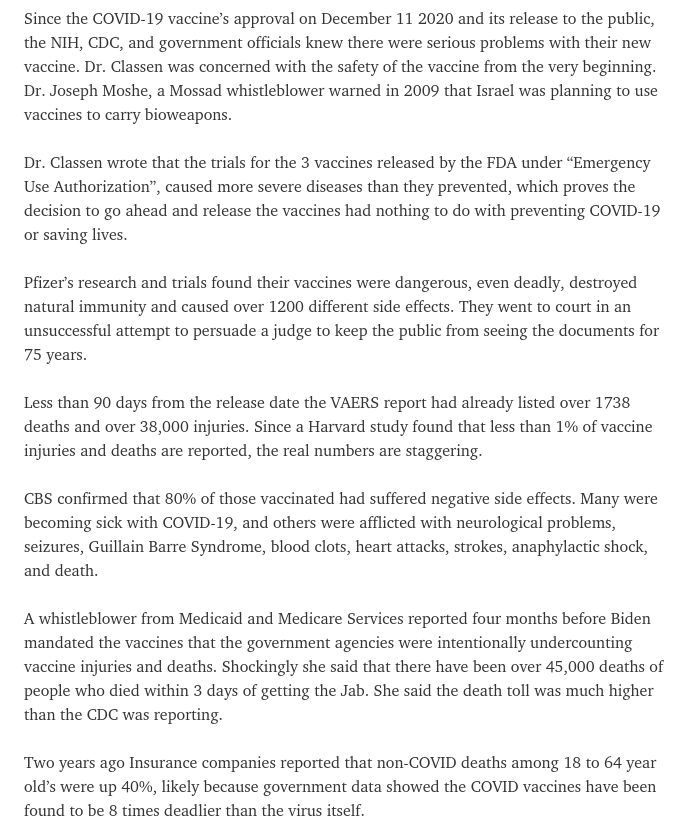 Screenshot 2025 03 08 at 08 14 27 The COVID 19 Vaccine is an Israeli Mossad Created Bioweapon 