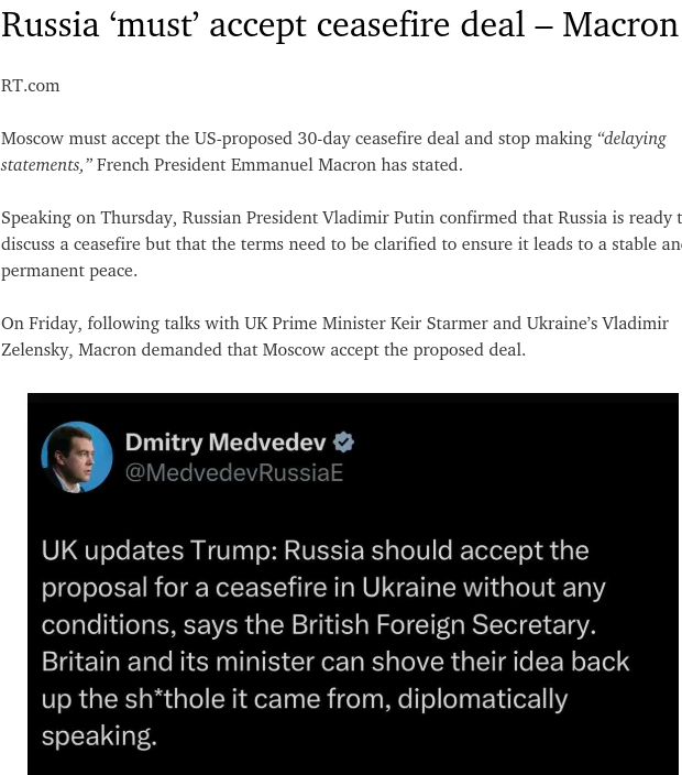 Screenshot 2025 03 16 at 17 47 18 Britain and its minister can shove their idea back up the s