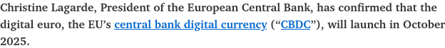 Screenshot 2025 03 21 at 22 14 01 RED ALERT European Central Bank Confirms EUs CBDC Will Lau