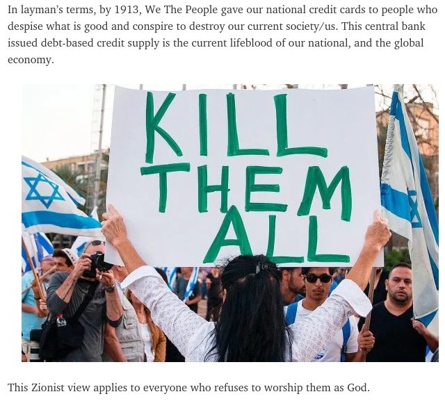Screenshot 2025 03 22 at 19 04 37 Khazarian Satanists start wars to kill the goyim especially